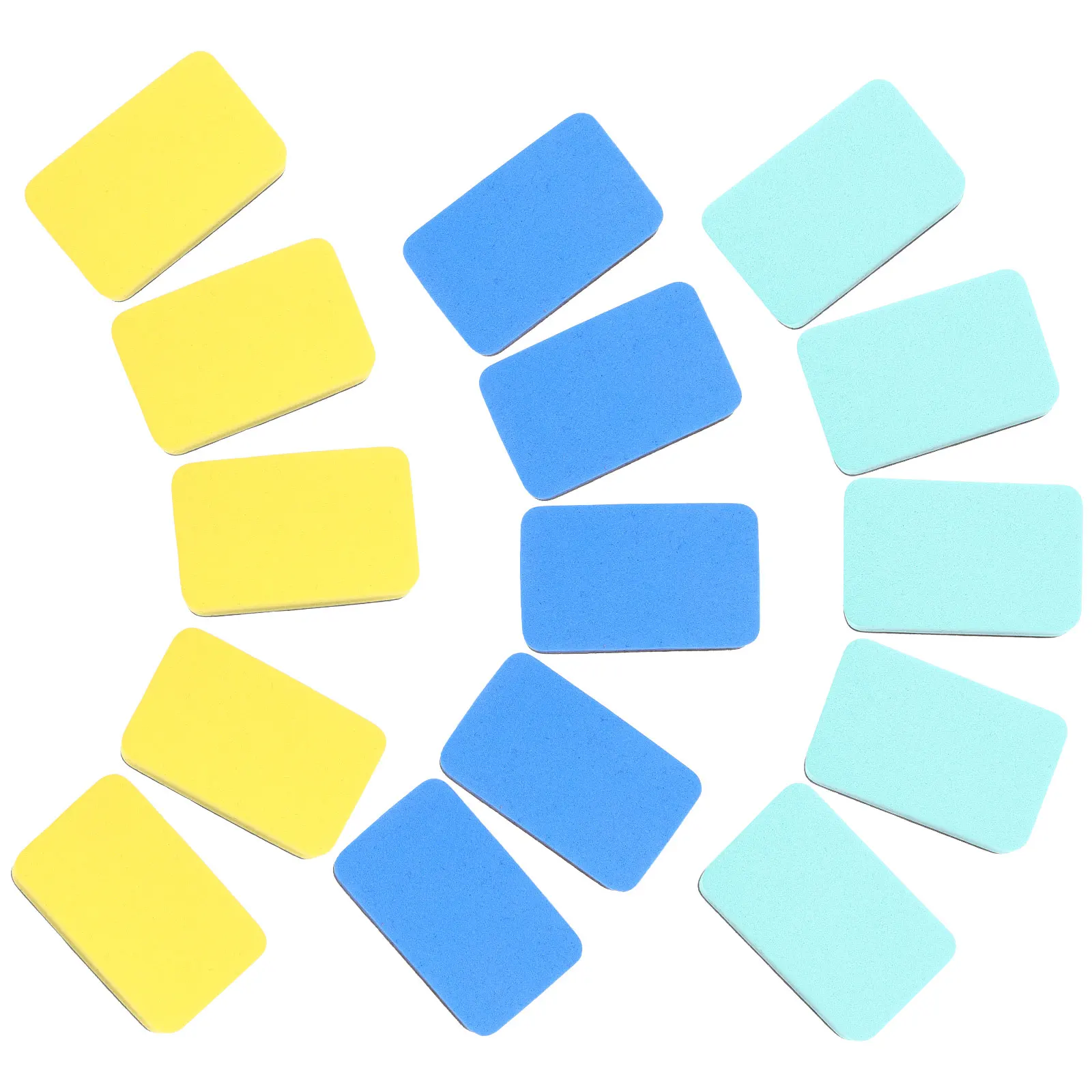 

15 Pcs Whiteboards Erasing Felt Cloth Small Dry Erase Eraser Back to School Erasers Teacher Household for Office
