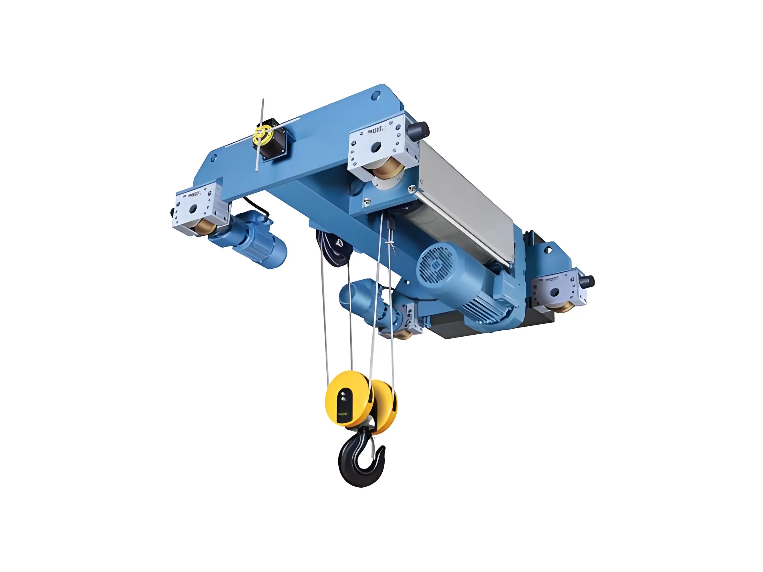 Подъемник с двойной балкой для заводского использования, 2-летняя гарантия, кран с дистанционным управлением и компонентом основного двигателя