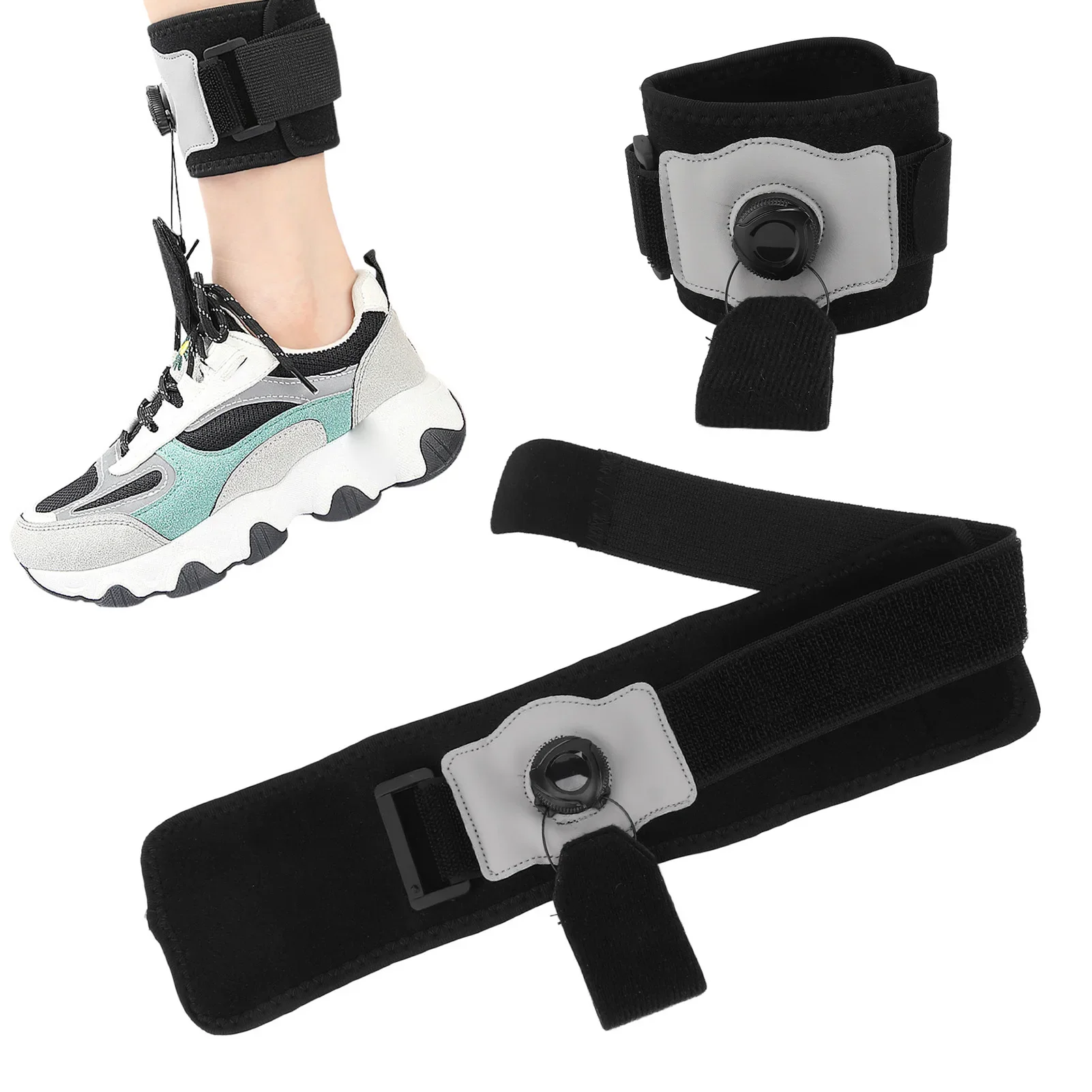 Afo Foot Drop Brace Knob Adjustable Left Right Feet Lifting Up Foot Drop Support For Walking with Shoes Drop Foot Brace