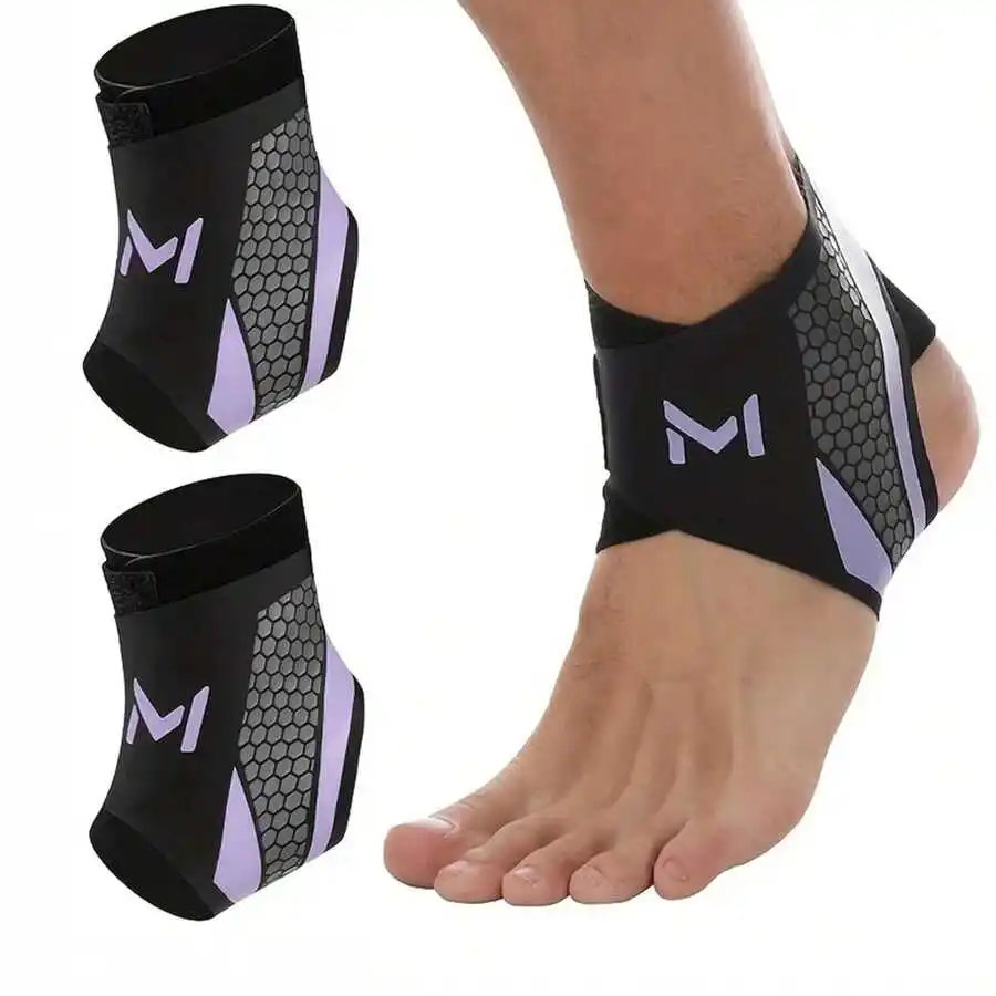 

Ankle Compression Sleeve for Sports & Daily Use, Breathable Support for Running, Basketball, Hiking