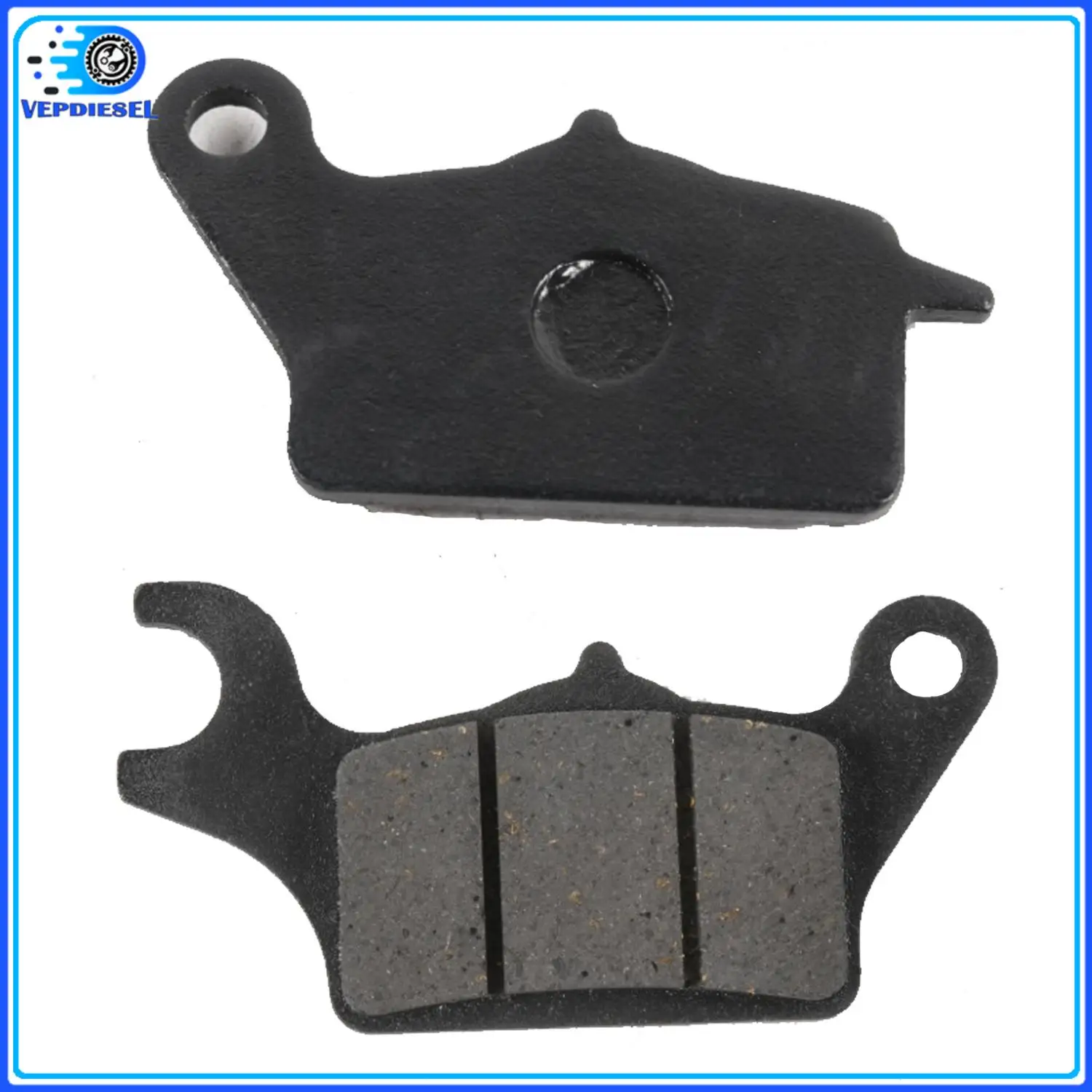 Pastillas de freno traseras para motocicletas Crossmax 250/PRO, piezas de motocicleta, 2 uds.