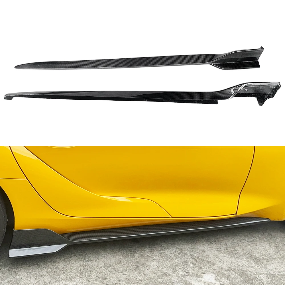 

Carbon Fiber A91 Edition Style Side Skirts for Supra A90 A91 Mkv