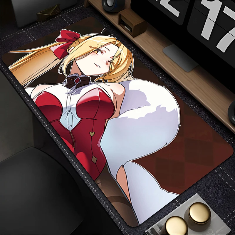 

Mousepad Gaming Mouse Pad PC Accessories Non-slip Keyboard Pad Black Survival Eternal Return Large Desk Mat Rubber Extended Pad