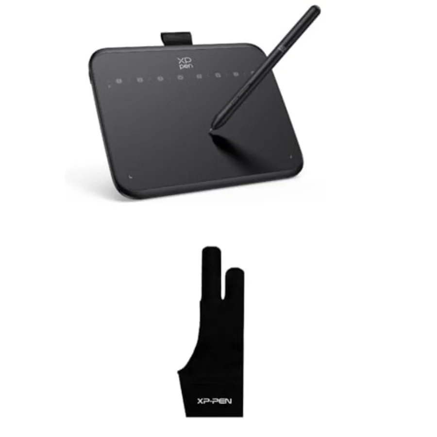 

Deco 640 Drawing Tablet with 16384 Pressure Levels Sensitivity Battery-Free Stylus 6 * 4 Inch OSU Drawing Pad Graphic Tablet an
