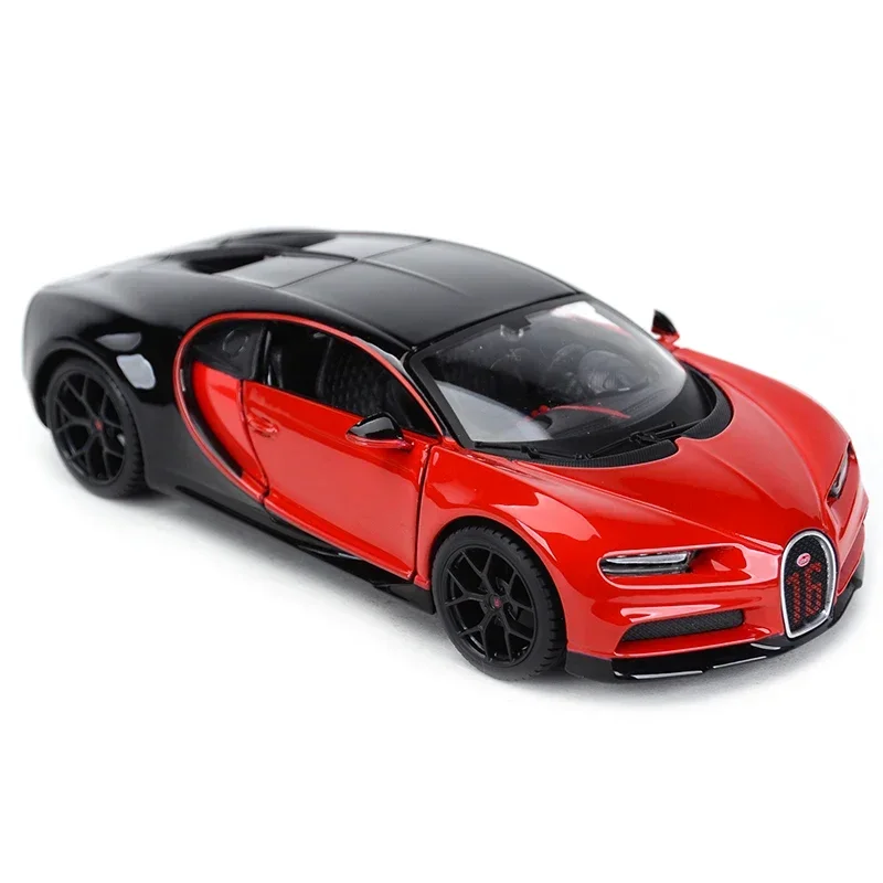 Maisto 1:24 Bugatti Chiron Sports Car Static Die Cast Vehicles Collectible Model Car Toys