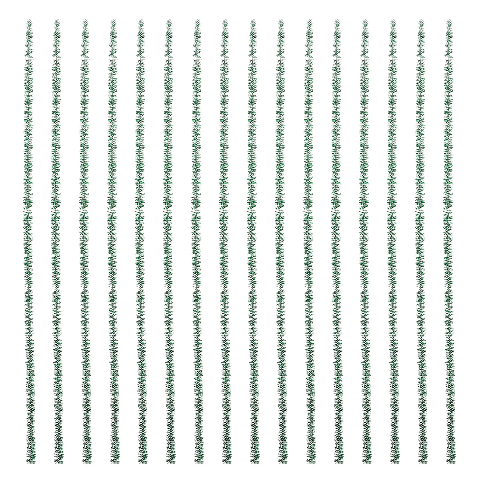 

200 Pcs Christmas Pipe Cleaners Green Assorted Colors Chenille Stems for Crafting