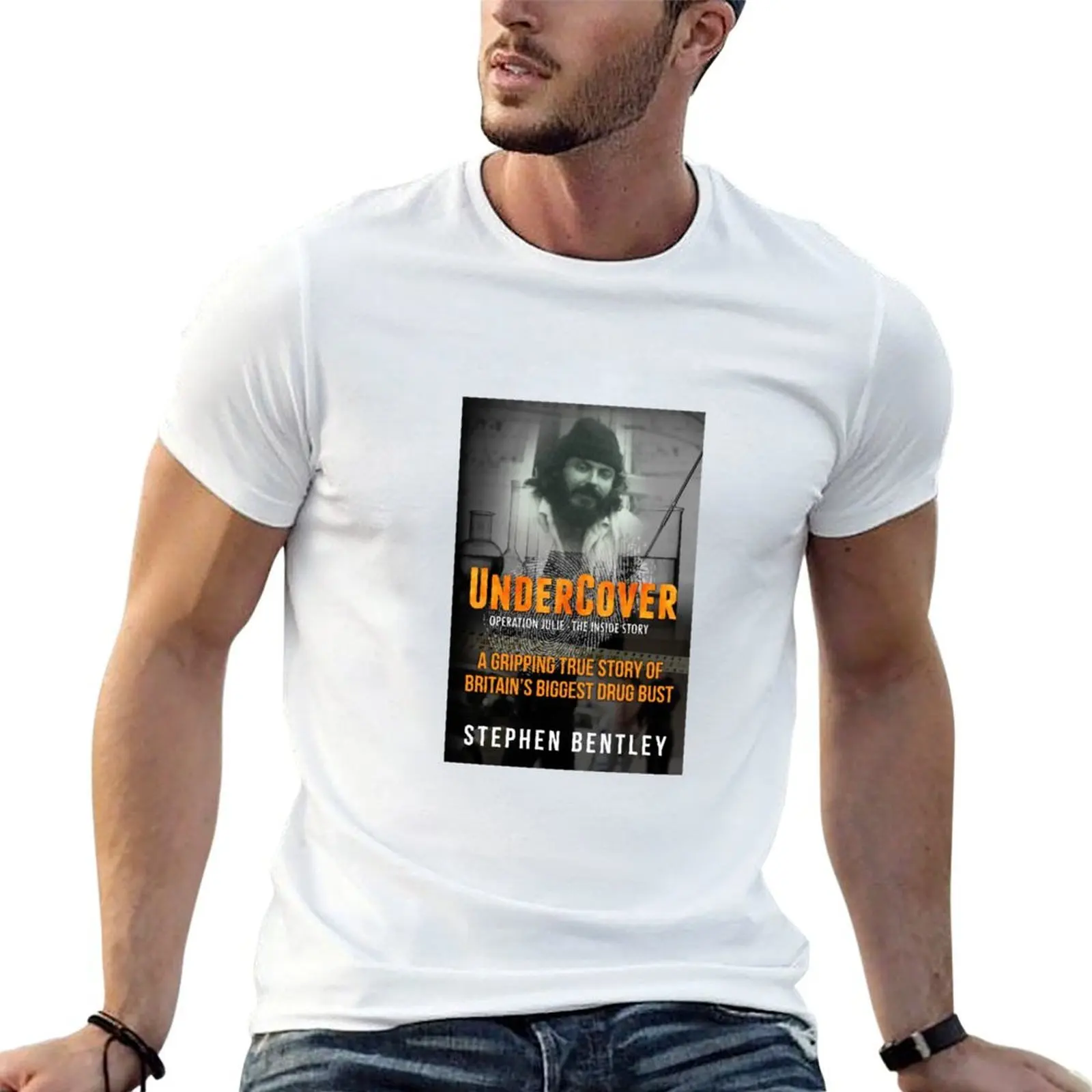 Undercover Operation Julie Book Cover T-Shirt clothes designer shirts t shirts for men pack