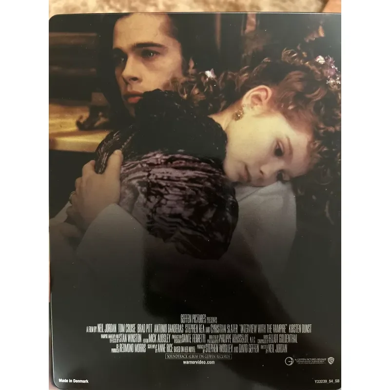 Korean Version Chinese Character Iron Night Interview with Vampires Iron Box Blu-ray Tom Cruise Brad Pitt Deng