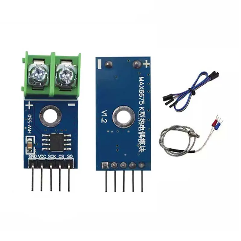 MAX6675ISA Модуль MAX6675 + датчик температуры термопары типа K