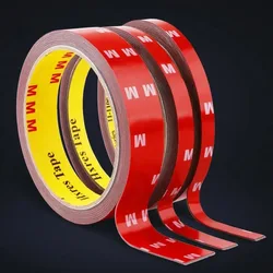 3Meters Double sided Tape Acrylic Foam Adhesive Tape Sticker Strong Permanent for Car Home Indoor High temperature