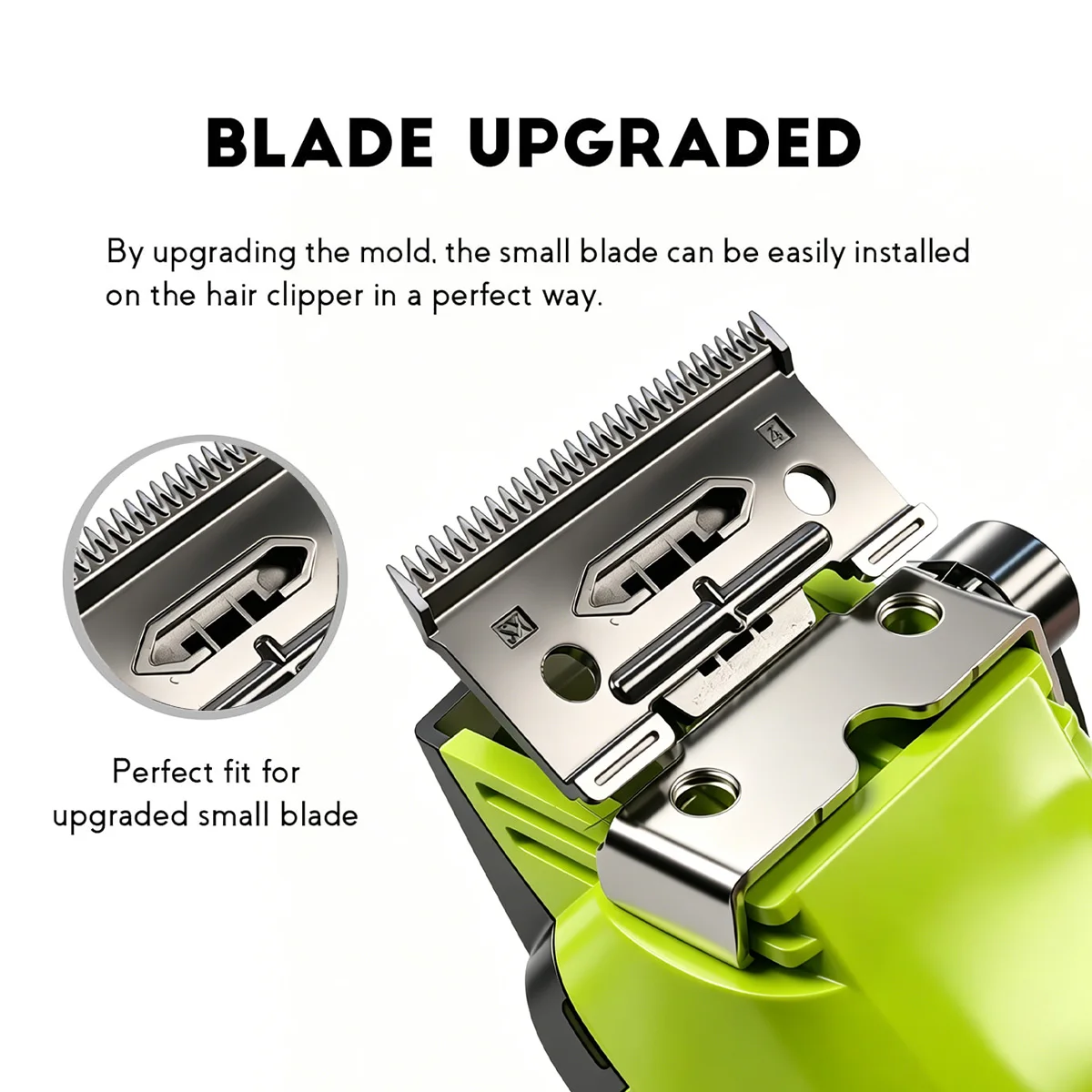 Replacement Cutter Head BRDCLIP Madeshow Kulilang M5(F) M10 R66 R77F BRD106 Hair Clipper DLC Ultra Thin Blade Wedge Fade Blades