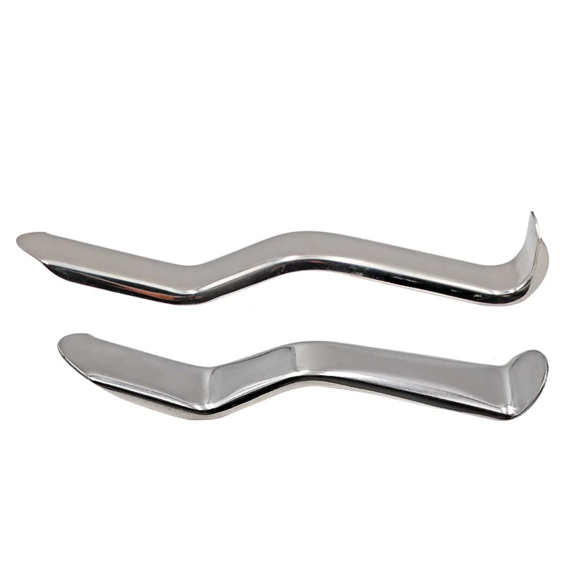 

2Pcs Stainless Steel Dental Lip Hook Clamps S Shape Lip Cheek Retractor Metal Mouth Opener Dentistry Instrument Tools Lip Hook