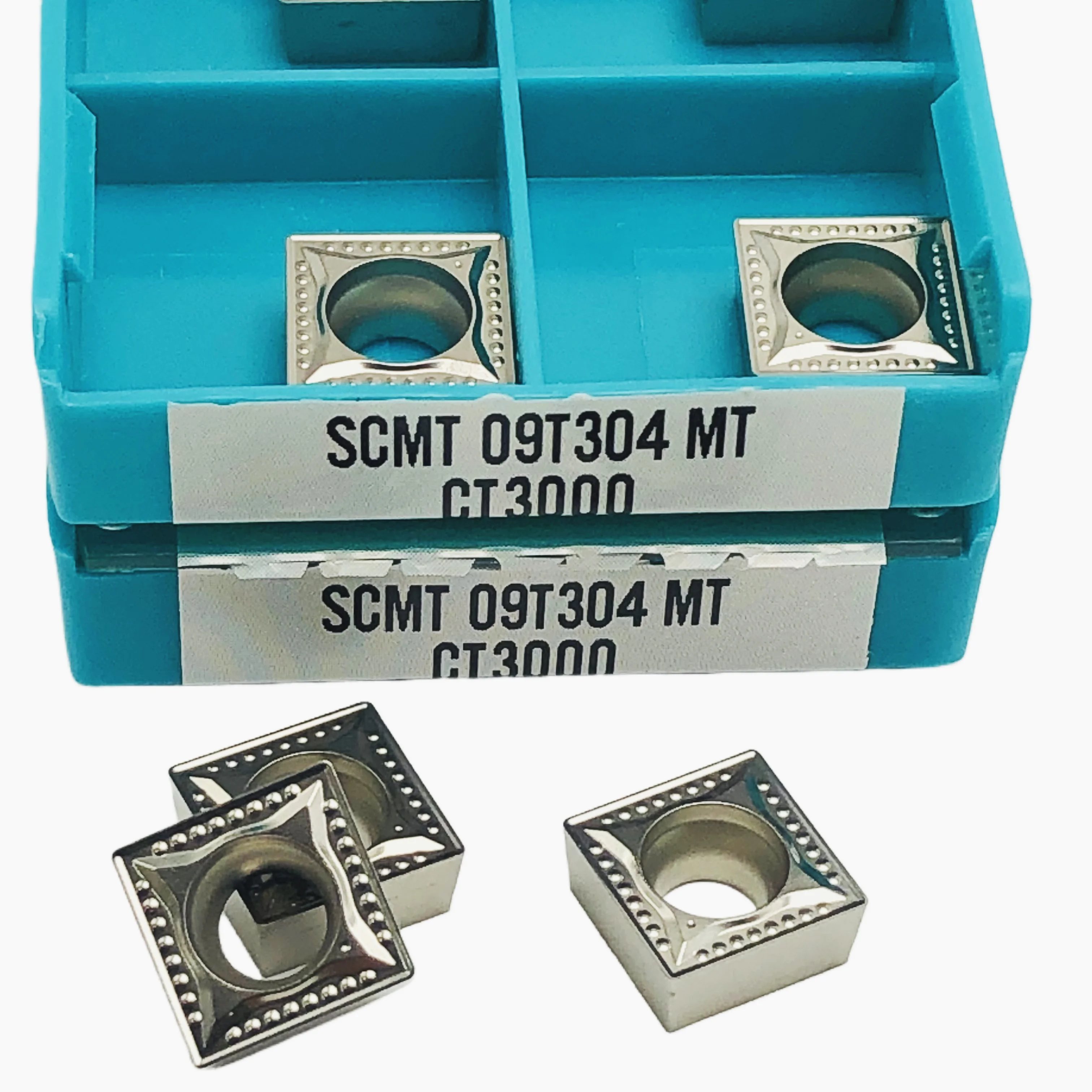 SCMT09T304 CT3000 Carbide CNC lathe turning inserts PVD+CVD quality coating cutting insert processing stainless steel ﻿