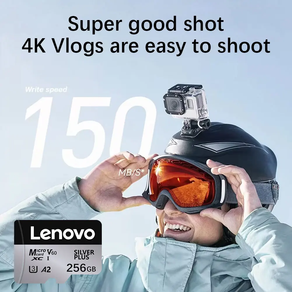 لينوفو V30 A2 2 تيرا بايت مايكرو SD بطاقة UHS-I للهاتف اللوحي داش كام قدرة عالية 1 تيرا بايت مايكرو اس دي TF بطاقة 128 جيجابايت 512 جيجابايت بطاقة الذاكرة