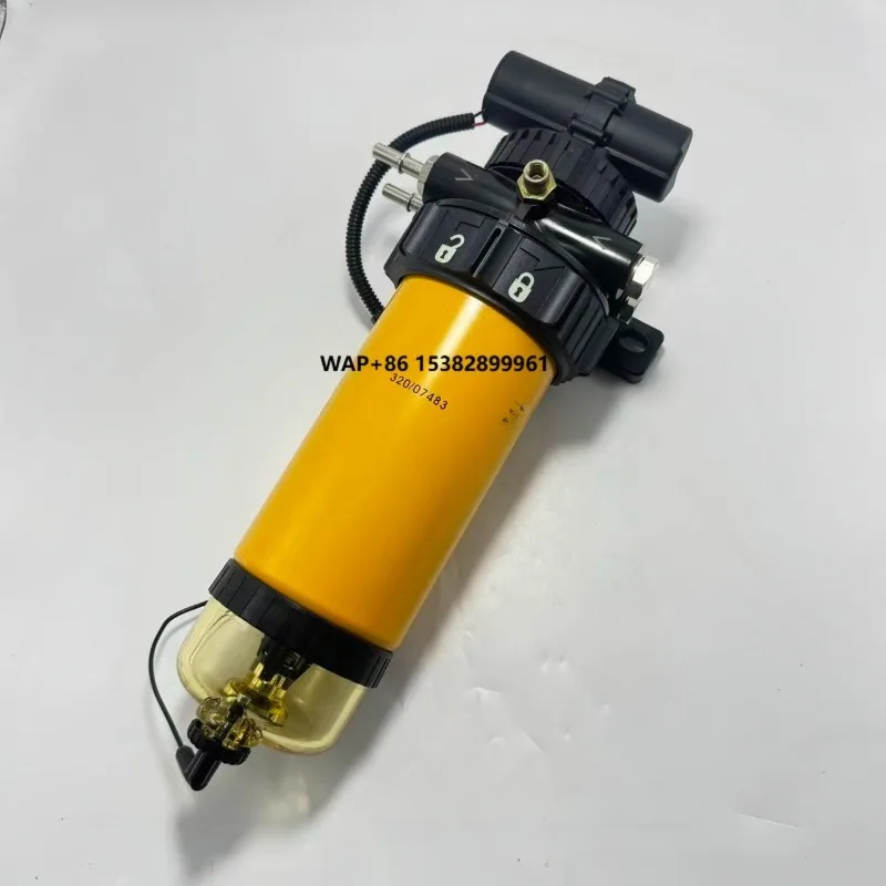 Construction Machinery Parts Fuel Filter Assy 320/A7242 Oil Water Separator Jcb Fuel Filter Assembly 320/07483