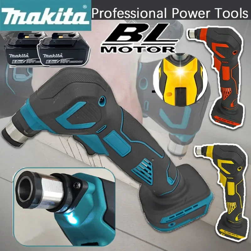 

Аккумуляторный перфоратор Makita, электрический молоток, пистолет для гвоздей, электроинструменты для деревообработки, совместимые с аккумуляторами DEWALT/Milwaukee 18В