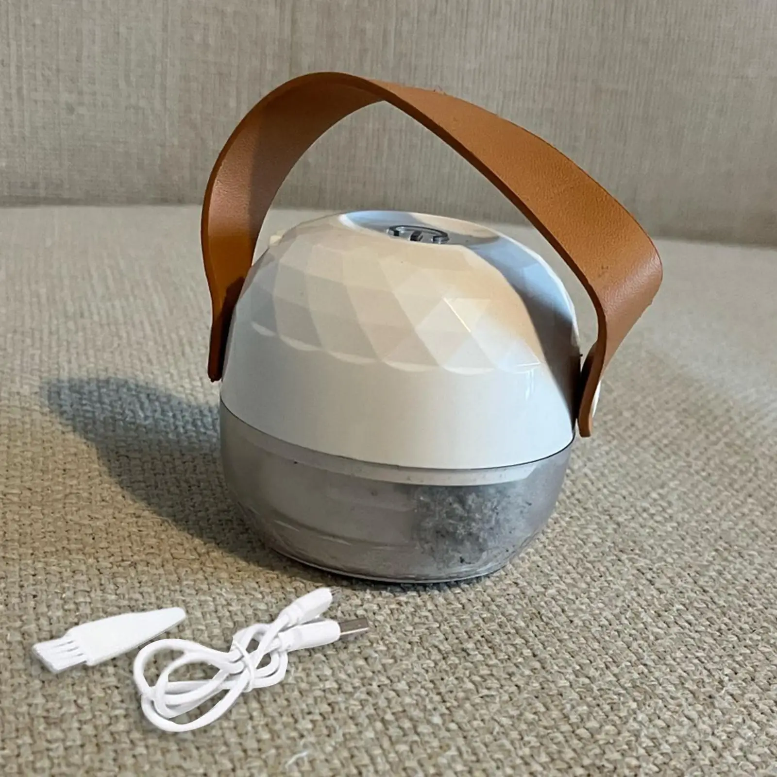 مزيل زغب الملابس مع فرشاة، بيلينغ شعر الحيوانات الأليفة القابل لإعادة الشحن عبر USB