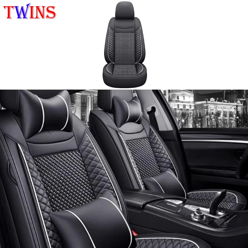 Car Seat Cover 1.5T/2.0T All-season Universal Full-cover Seat Cushion Car Interior Accessories Fit for JETOUR Traveler T2 2023+