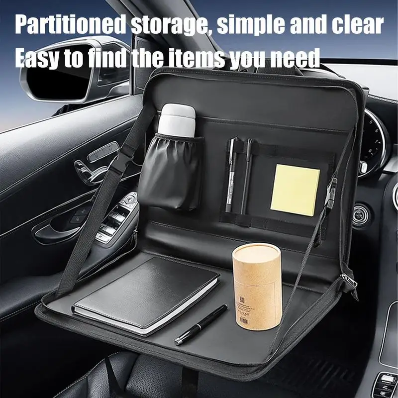 

Car Backseat Tray Table Dinning Working Laptop Desk With Phone/Tablet/Cup Holder Car Back Seat Food Tray For Working Writing