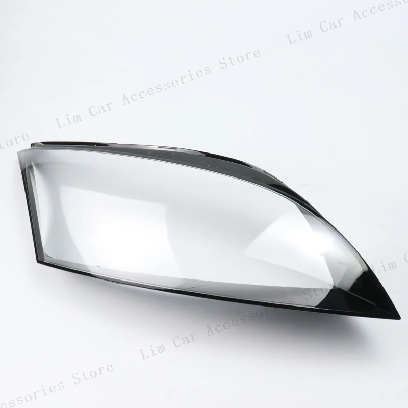 Headlight Shell Lens For Audi TT Roadster 2008-2014 Headlamp Cover Transparent Lamp Shade Plexiglass Replace Original Lampshade