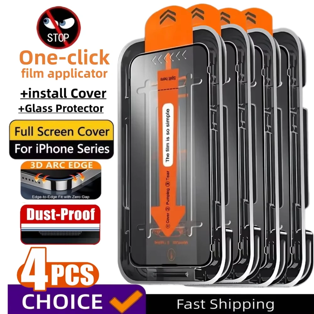 1/4Pcs Anti-Spy Tempered Glass for Samsung A57 A56 A55 A36 A35 A26 A17 A16 A15 S26 S25 S24 Ultra S23 S22 Plus Screen Protectors