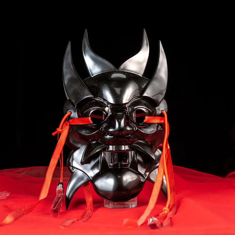 Temple Fair Nuo Opera Mask Second Generation Nuo Opera Mask Handheld Can Wear Full Face Handheld COS Wearable Mask