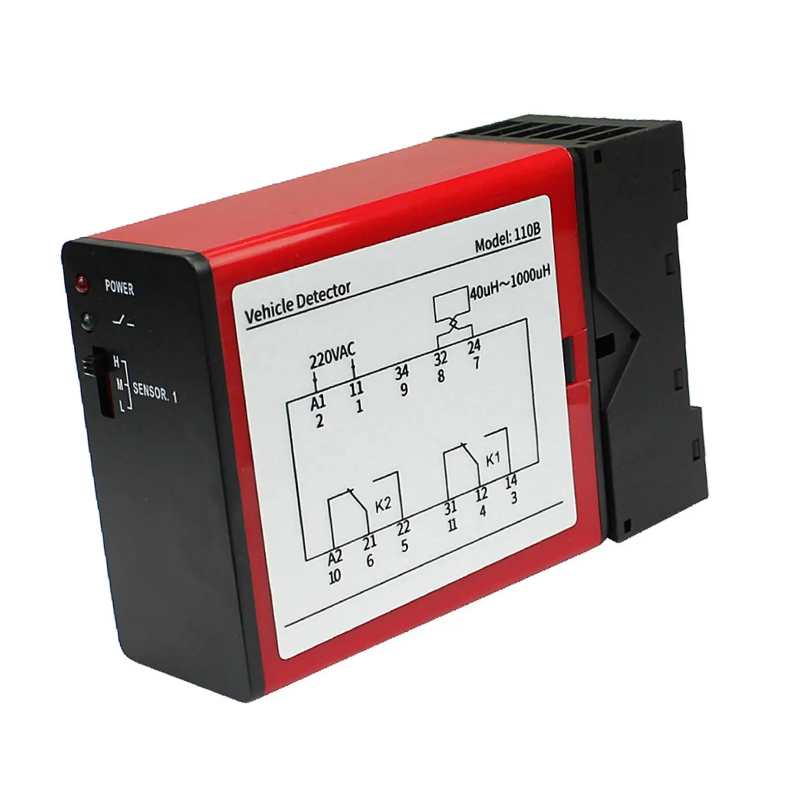 Vehicle Loop Detector Single Channel Inductive Detector Accessories for Gate