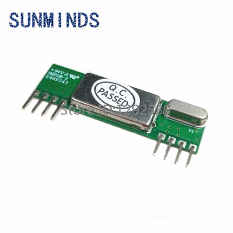 5PCS RXB60 RXB6 433Mhz Superheterodyne Wireless Receiving Module/Without Decoding Module