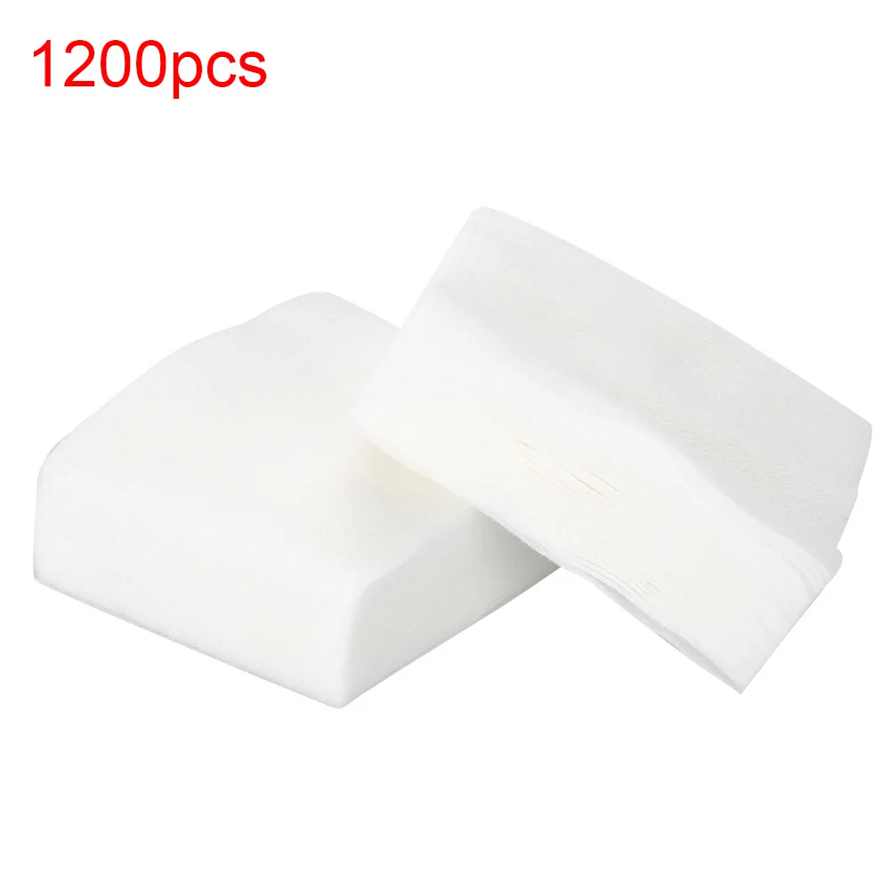 1200Pcs Tattoo Wipe Cotton Facial Cleaning Tattoo Wipes Cotton Pads For Tattoo Machine Pen Remover Cleaner Toiletry