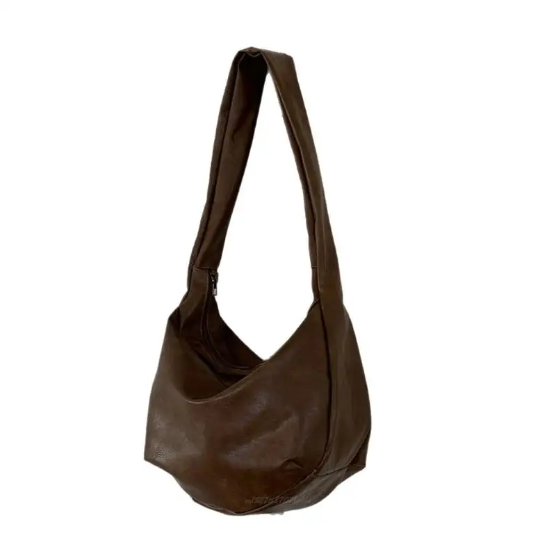 X5XA Multifunctional PU Leather Shoulder Bag For Women And Men Functional And Trendy Crossbody Bag With Ample Storage