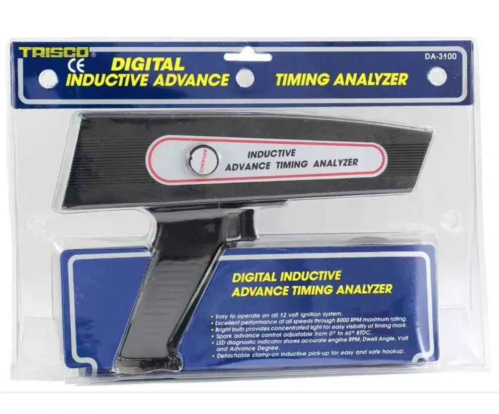 Picture 4: 2025 Digital Ignition G-un Timing Light Inductive Strobe Lamp Diesel & Petrol Engine Analyzer Detection Diagnosis Repair Tools