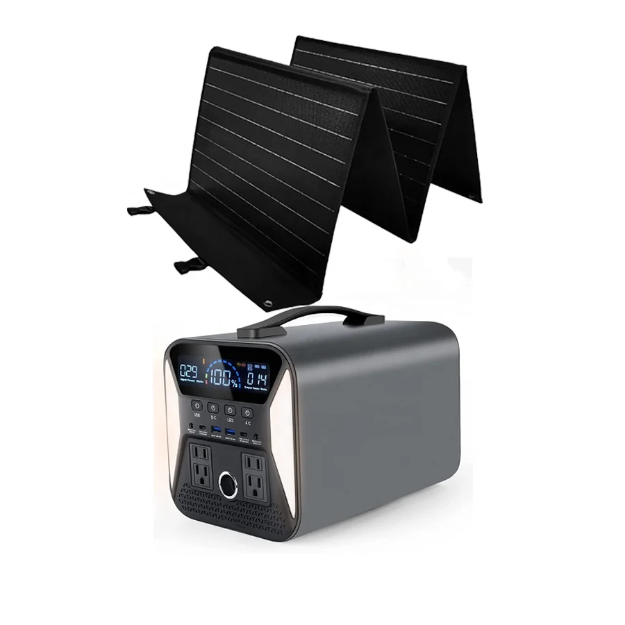 

Second Generation High Output/Capacity Power Supply,1000W AC 200W MPPT Mobile Solar Power Station