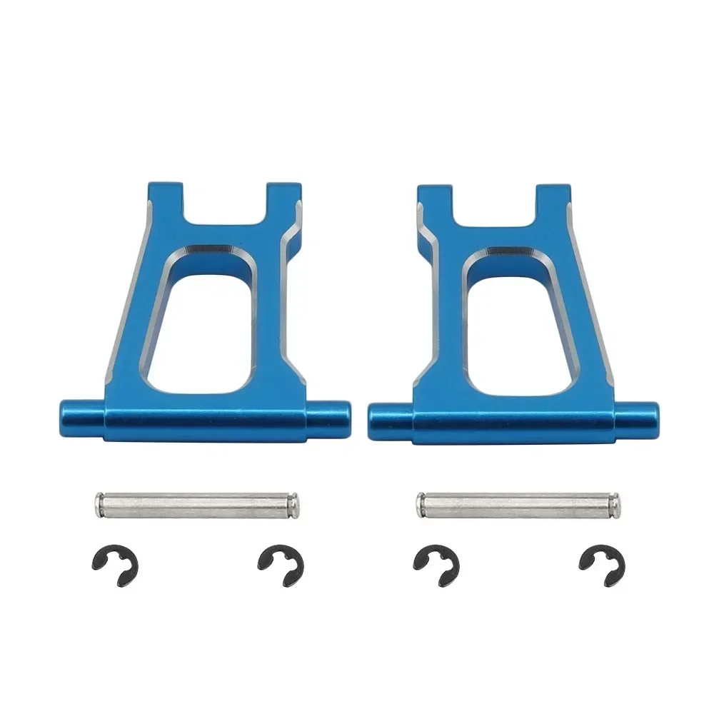 Juego de brazo de suspensión inferior superior trasero delantero de Metal para Tamiya TT01 TT-01 1/10 RC accesorios de piezas de mejora de coche
