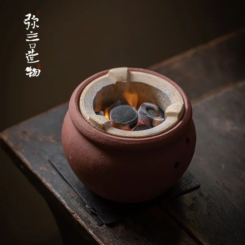 

Teapot warmer Portable charcoal stove Kung Fu Tea Stove Charcoal firing alcohol stove Clay oven Home Outdoor Charcoal burner