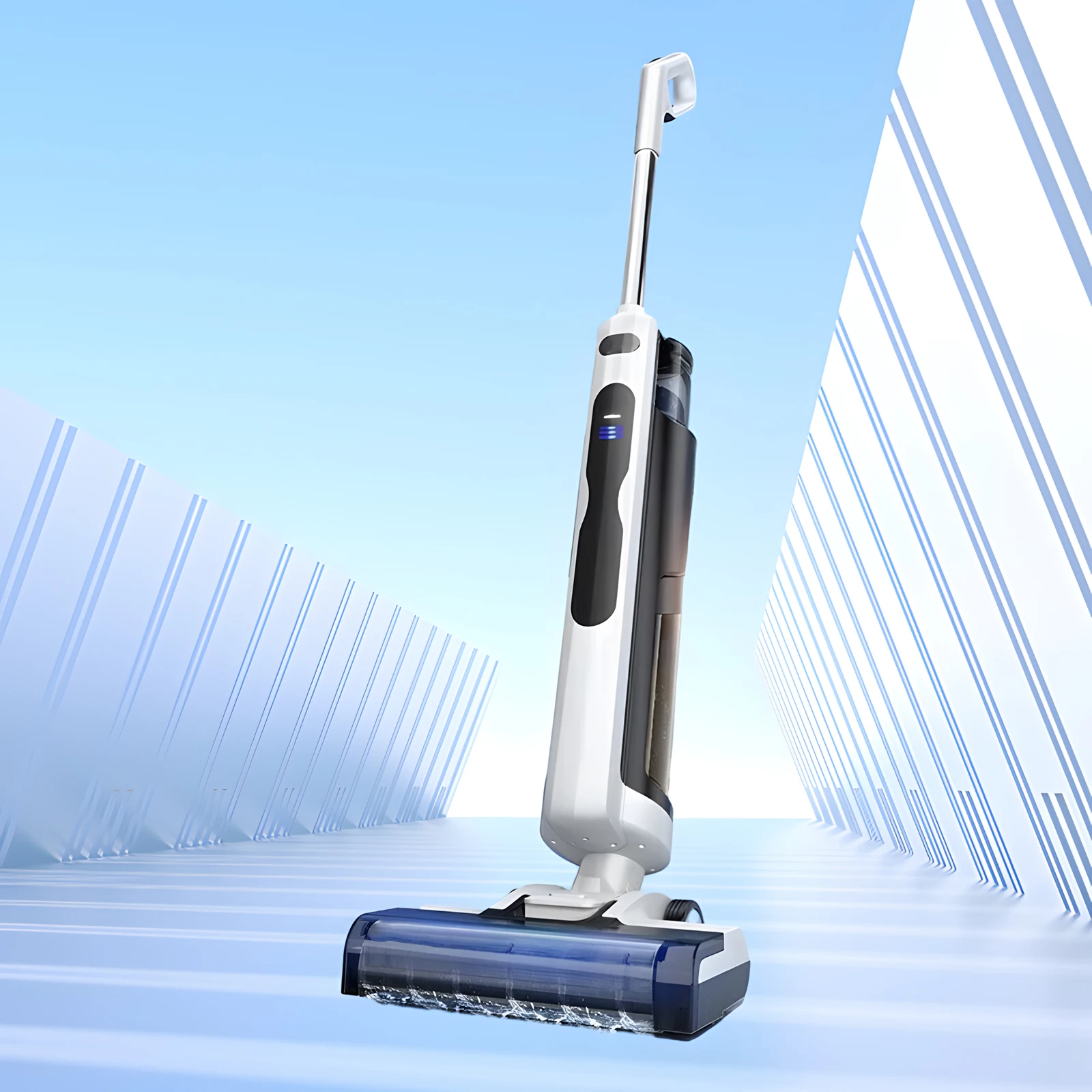 Multifunction Cordless Vacuum Wash Simultaneously Electric Mop Wet Dry Vaccum Cleaner Floor Scrubber Cleaning for Home Hotel