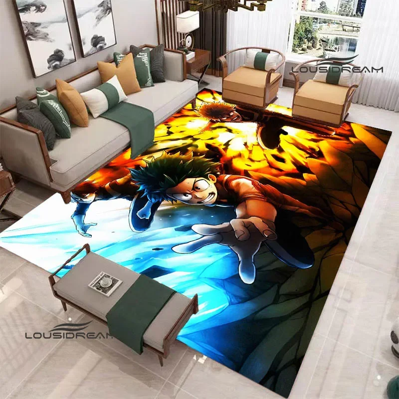 My Hero Academia anime printing carpet Non -slip carpet fashion home decoration room decor area rug kawaii rug birthday gift