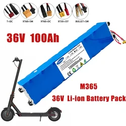 2024 LOOUKO 10S3P 36V 100000mAh 36v Electric Scooter Battery Pack 18650 Lithium M365 Electric Scooter 36v Battery Scooter