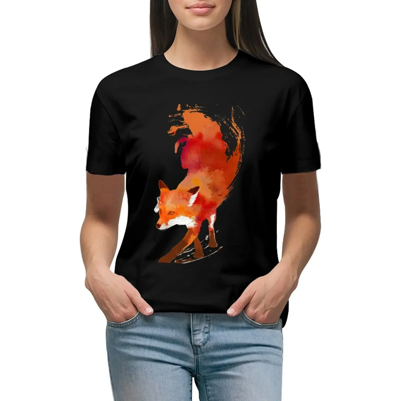 

Vulpes Vulpes T-Shirt customs design your own quick-drying workout shirts for Women