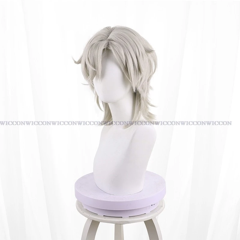 Game Honkai Star Rail Cosplay Aventurine Cosplay Costume Women Men Hallowen Cosplay Suit Aventurine Wig Uniform Earrings Sticker