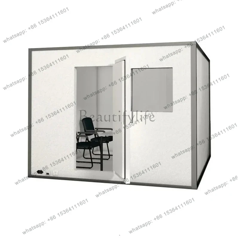 Mobile soundproof room Removable silent room Electromechanical noise reduction soundproof assembly line Silent warehouse