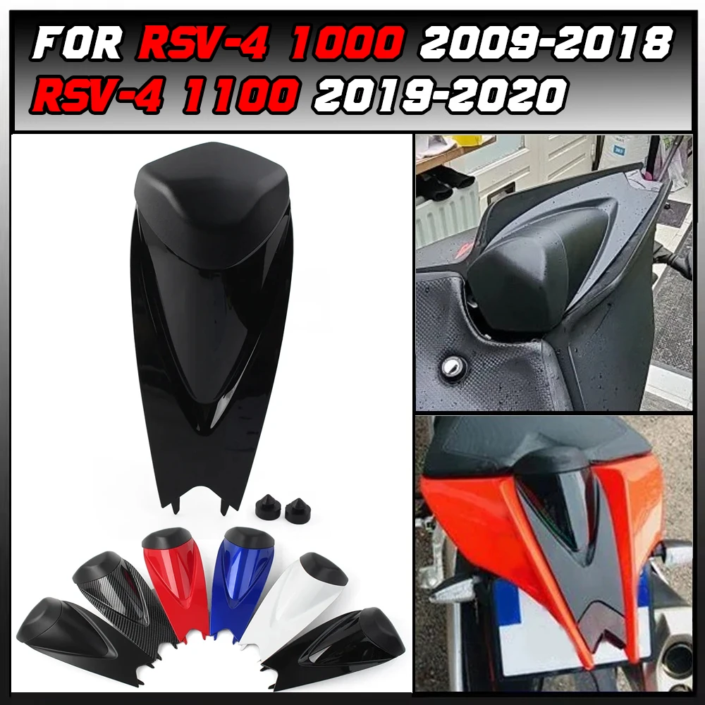 

For Aprilia RSV4 1000 2009-2018 RSV-4 1100 RS125 RS4 50 125S4 125 Motorcycle Rear Passenger Pillion Seat Cover Cowl Fairing
