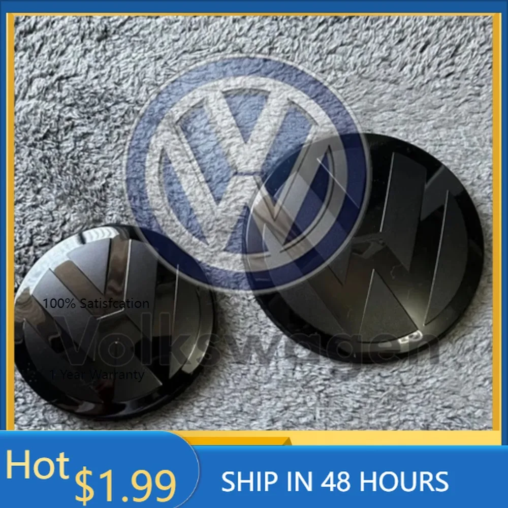 

For VW VOLKSWAGEN New For VW Volkswagen Golf MK6 MK7 MK7.5 MK8 2010-2024 Car Modification Logo Sticker Not Affect ACC Front Rea