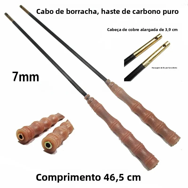 bastone-professionale-in-fibra-di-carbonio-pura-con-manico-in-tendine-di-toro-testa-singola-antiscivolo-estensione-in-rame-e-nodo-in-bambu