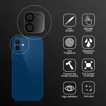 Lens Camera Metal Protector Glass For IPhone 14 13 Pro Max 13 Mini Back Lens Cap For IPhone 14 Plus Full Cover Protective Cases