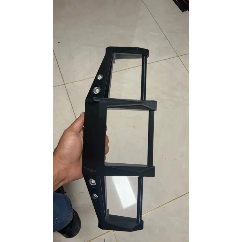 Racing Front Bumper for CROSSRC EMO XX XXL 1/6 Scale RC Crawler, ABS 3D Printed Armor Bumper Anti-Collision Upgrade Accessory