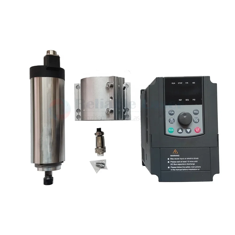 

2026 800W CNC Spindle Motor VFD Inverter Holder Set Kit ER11 Air Cooling 220V 380V 12A 3A Machine Tool Router High Speed 24000 R