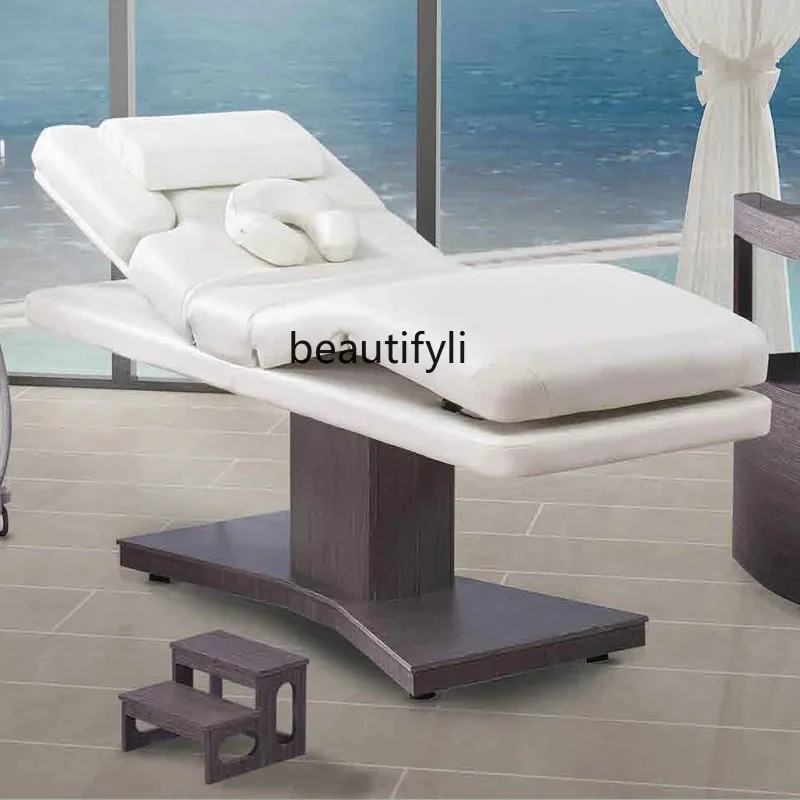 High-grade electric bed SPA beauty bed Free lifting adjustment beauty salon folding massage bed