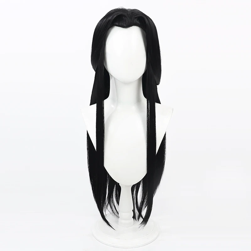 Game Goddess of Victory NIKKE Long Black Hair Wig Women Long Straight Heat-resistant Synthetic Hair Wigs for Movie Anime Cos