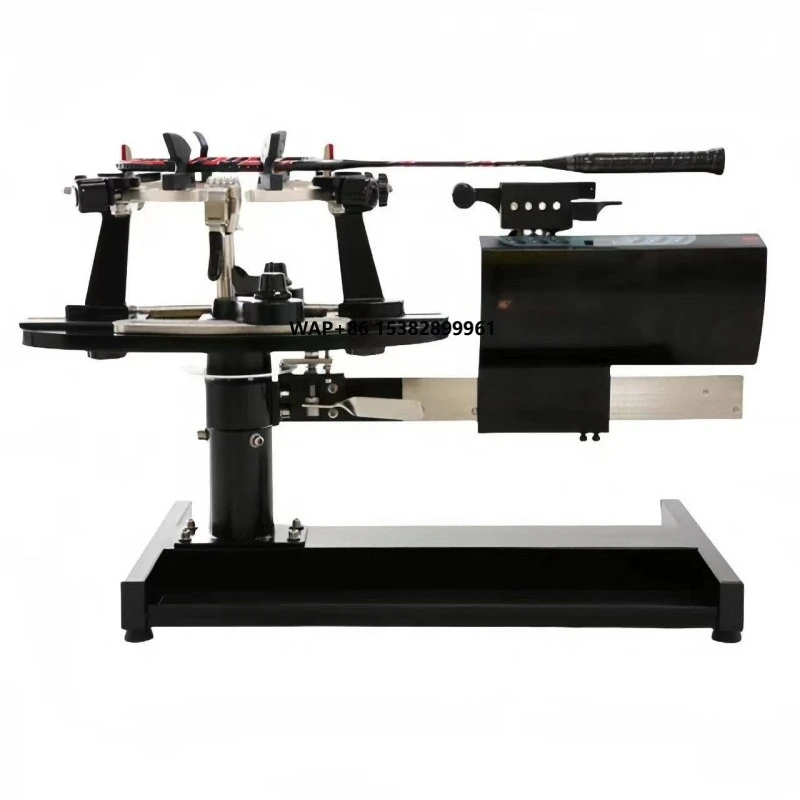 Electronic Stand Badminton Shuttlecock Tennis Stringing Machine with Starting Clamp