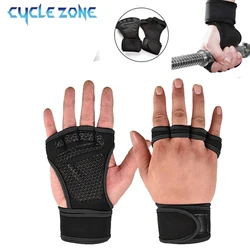 Weight Lifting Training Gloves for Women Men Fitness Sport Cycling Breathable Gym Gloves Palm Protector Fingerless Gym Equipment